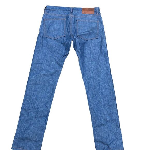 RARE Naked & Famous Selvedge Jeans Size 36 Rising Sun Selvedge Blue - Picture 7 of 11